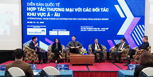 Thúc đẩy hợp tác thương mại, công nghiệp và đầu tư giữa Việt Nam với các nước khu vực Á - Âu